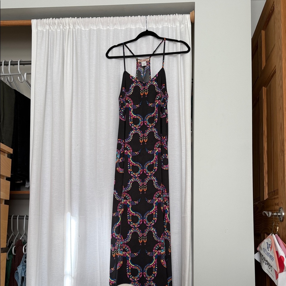 Elegant Black Multicolor Mara Hoffman Dress